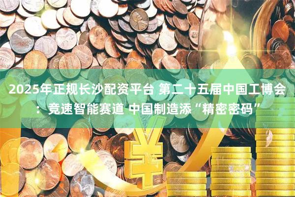 2025年正规长沙配资平台 第二十五届中国工博会：竞速智能赛道 中国制造添“精密密码”